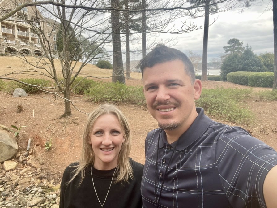 Pastor John Coker and his wife, Ashly